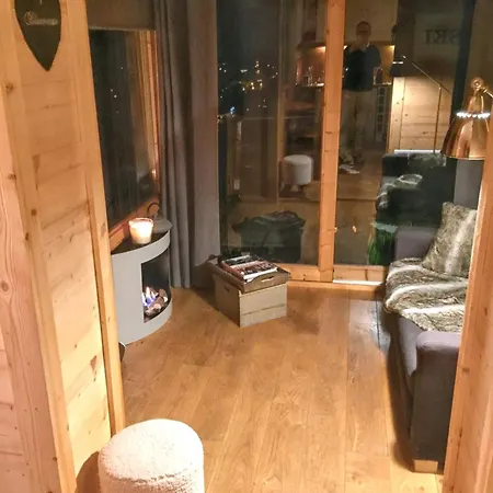 Chaleureux A Avec Vue Sur La Montagne Chalet