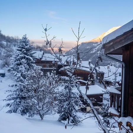 Chaleureux A Avec Vue Sur La Montagne Chalet