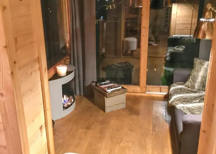 Chaleureux A Avec Vue Sur La Montagne شاليه