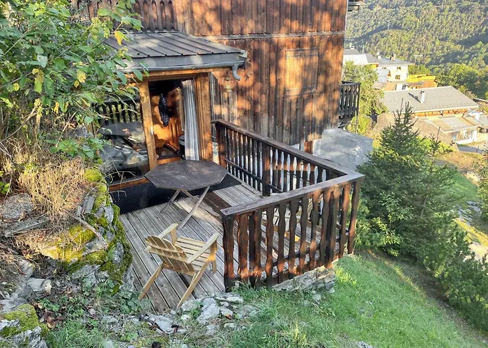 شاليه Chaleureux A Avec Vue Sur La Montagne