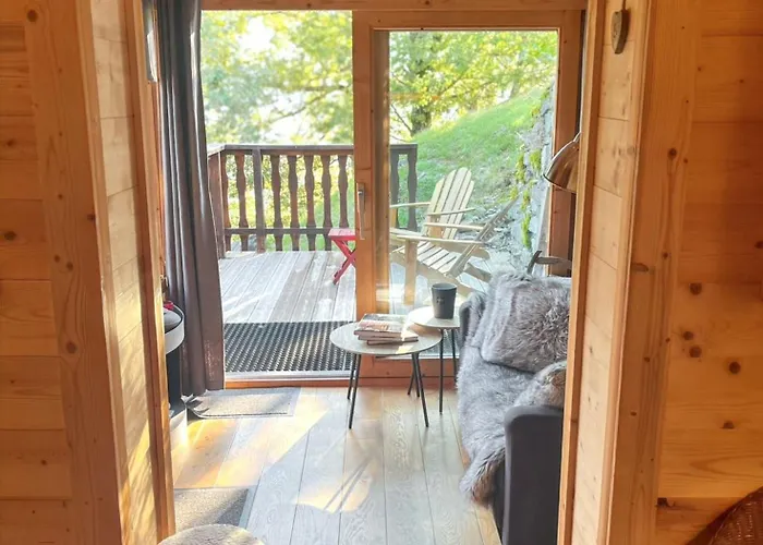 شاليه Chaleureux A Avec Vue Sur La Montagne *